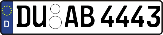 DU-AB4443