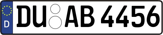 DU-AB4456