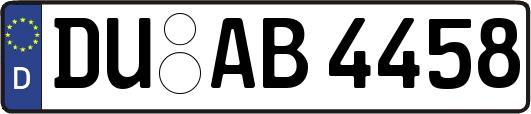 DU-AB4458