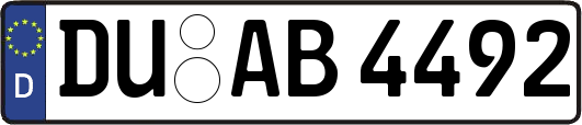 DU-AB4492
