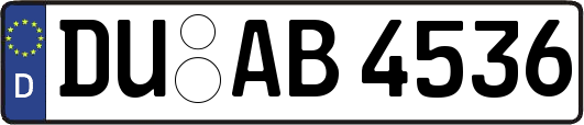 DU-AB4536