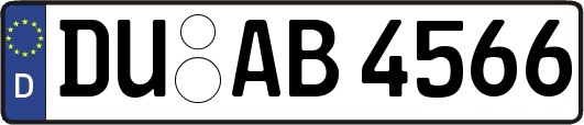 DU-AB4566