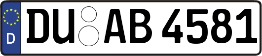 DU-AB4581