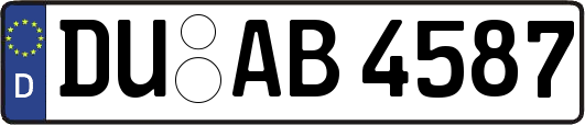 DU-AB4587