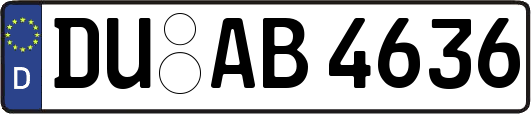 DU-AB4636