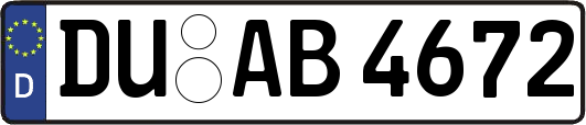 DU-AB4672