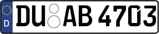 DU-AB4703
