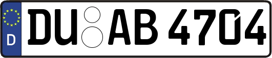DU-AB4704