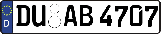 DU-AB4707