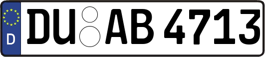 DU-AB4713