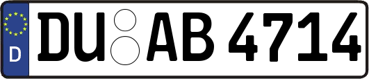 DU-AB4714