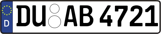 DU-AB4721