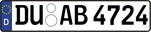 DU-AB4724
