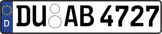 DU-AB4727