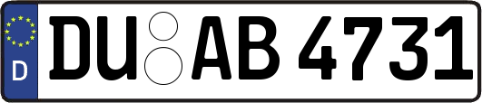 DU-AB4731