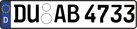 DU-AB4733