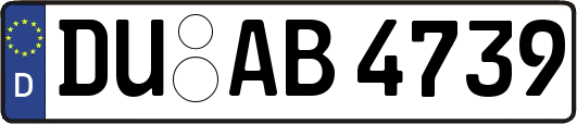 DU-AB4739