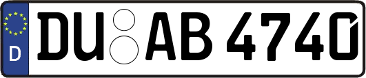 DU-AB4740