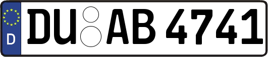 DU-AB4741