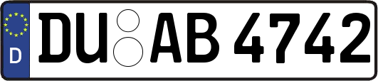 DU-AB4742