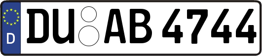 DU-AB4744