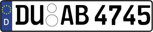 DU-AB4745