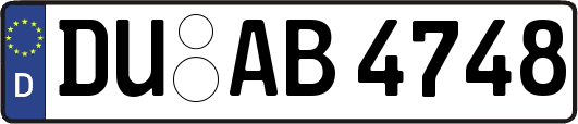 DU-AB4748