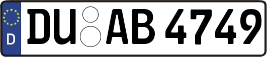 DU-AB4749