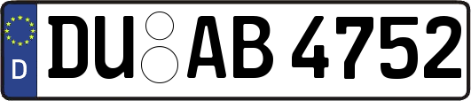 DU-AB4752