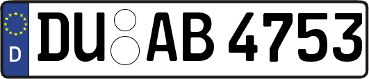 DU-AB4753