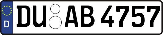 DU-AB4757