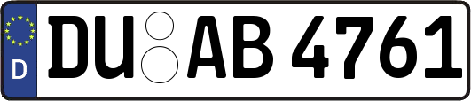 DU-AB4761