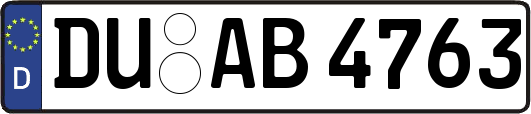 DU-AB4763
