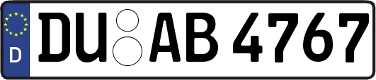 DU-AB4767