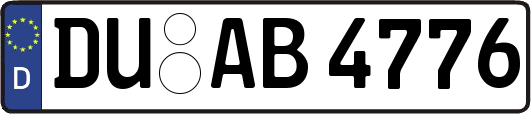 DU-AB4776