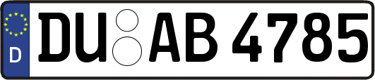DU-AB4785