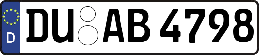 DU-AB4798