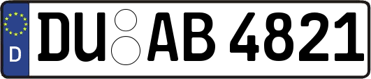 DU-AB4821
