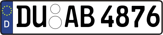 DU-AB4876