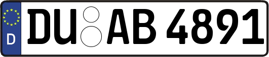 DU-AB4891