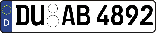 DU-AB4892