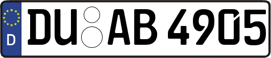 DU-AB4905