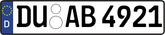 DU-AB4921