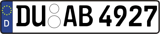 DU-AB4927
