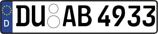 DU-AB4933