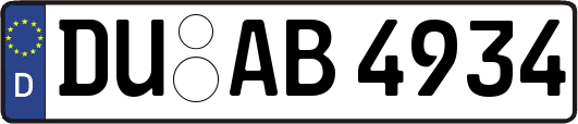DU-AB4934