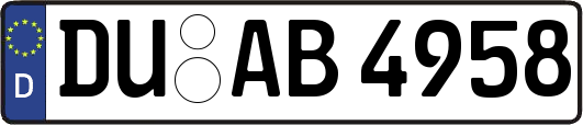 DU-AB4958
