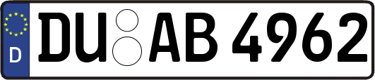 DU-AB4962