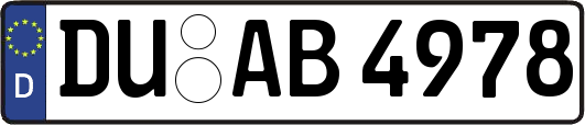 DU-AB4978
