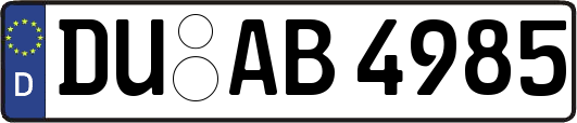 DU-AB4985